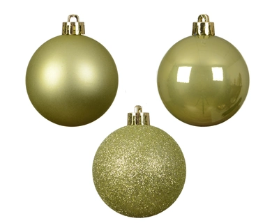 Baubles Polystyrene Warm Pistachio D.6cm - image 1