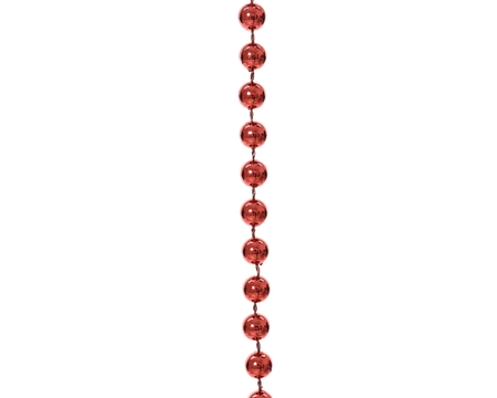 Bead Garland Plastic Dia0.8-L1000Cm Christmas Red - image 2