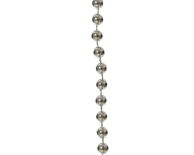 Bead Garland Plastic Shiny Silver L.1000CmD.0.8Cm - image 2