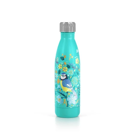 Birdy Metal Water Bottle - Blue Tit - image 1