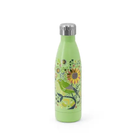 Birdy Metal Water Bottle - Greenfinch -