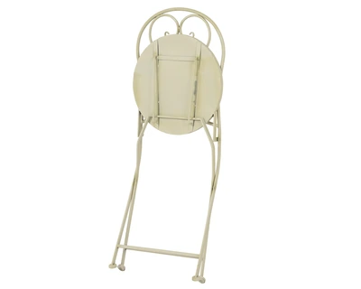 Bistro Table Geneva Mosaic Stone Outdoor Cream D.58Cm - image 4