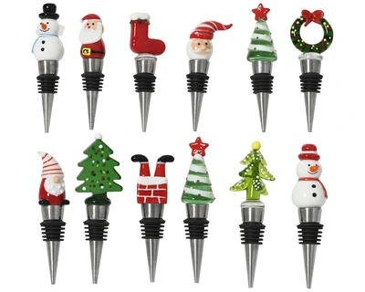 Bottle Stopper Stainl Steel Multi H.28cm - image 1
