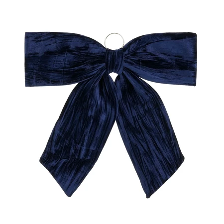 Bow D. Blue L57Xw62Xh4.5Cm