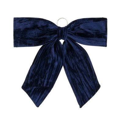 Bow D. Blue  L57Xw62Xh4.5Cm