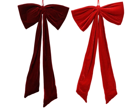 Bow Velvet Asst. W.50cm x H.100cm