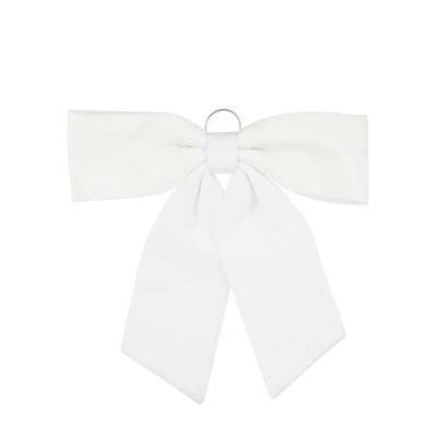 Bow White  L57Xw63Xh3Cm