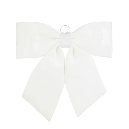 Bow White L67Xw72Xh3.5Cm