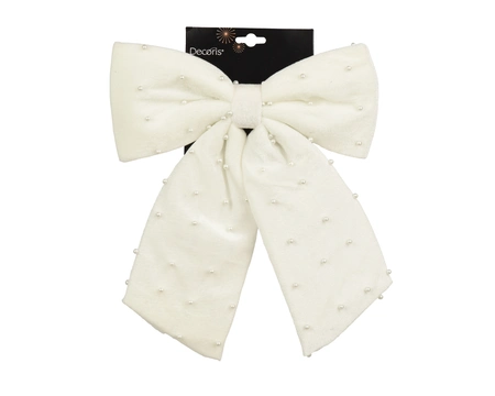 Bow White W.28cm x H.34cm - image 1