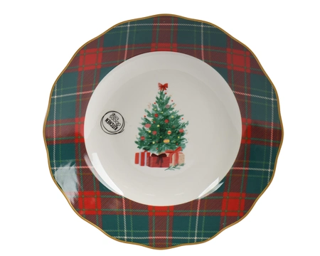 Bowl Porcelain White D.22.5cm - image 2
