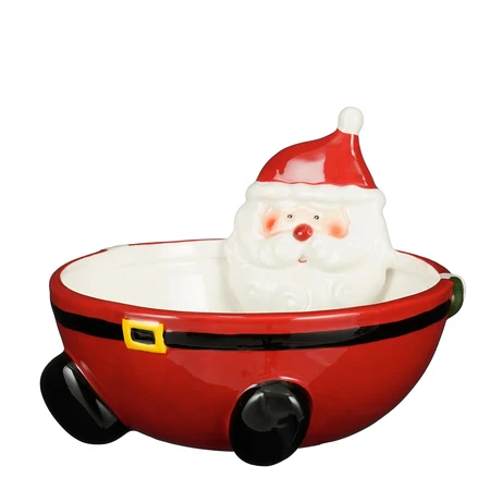 Bowl Santa Red - L16Xw15,5Xh10,5Cm