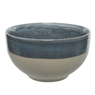 Bowl Stoneware Reactive Glaze Grey