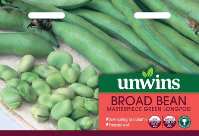 Broad Bean Masterpiece Green Longpod - image 1