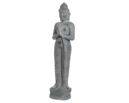 Buddha Poly Antique Outdoor H104cm Brown - image 1
