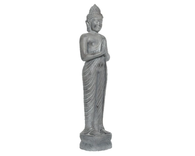 Buddha Poly Antique Outdoor H104cm Brown - image 2