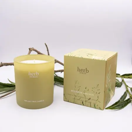 Buttercup & Bee Balm Jar Candle