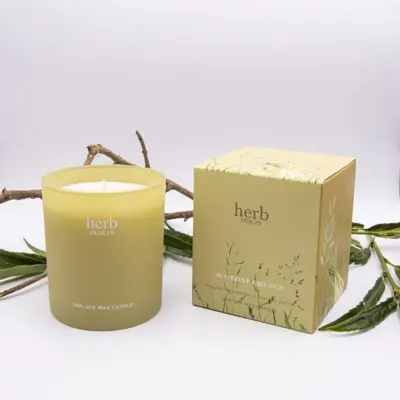 Buttercup & Bee Balm Jar Candle