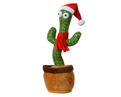 Cactus Polyester green/colour H28cm