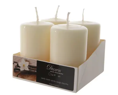 Candle Wax Dia5-H8Cm Cream - image 2
