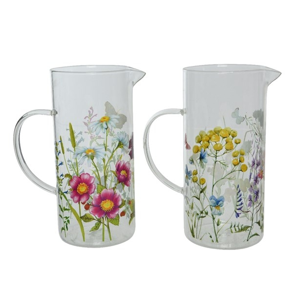 Carafe Glass H22cm Asst Jones Garden Centre