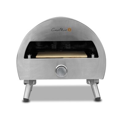 Casa Mia Bravo - 12 Inch Gas Pizza Oven - Black + FREE COVER - image 2