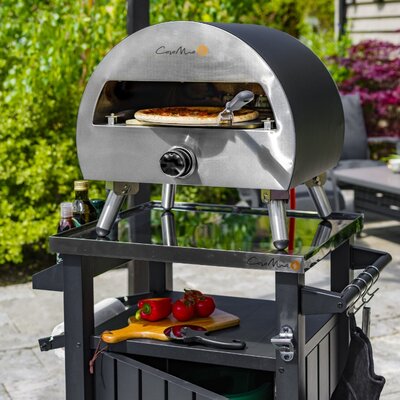 Casa Mia Bravo - 12 Inch Gas Pizza Oven - Black + FREE COVER - image 1