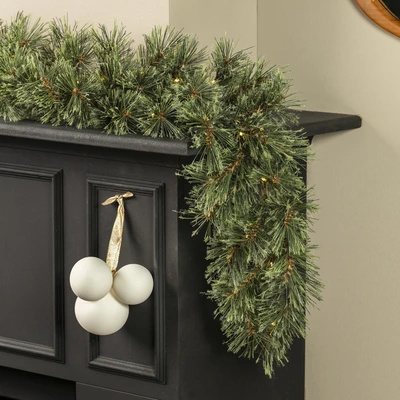 Cashmere Garland BO Prelit Green/WW L.270cm - image 3