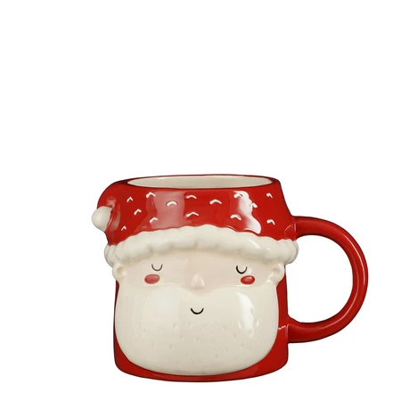 Celebration Mug Santa Red - L15Xw11Xh10Cm