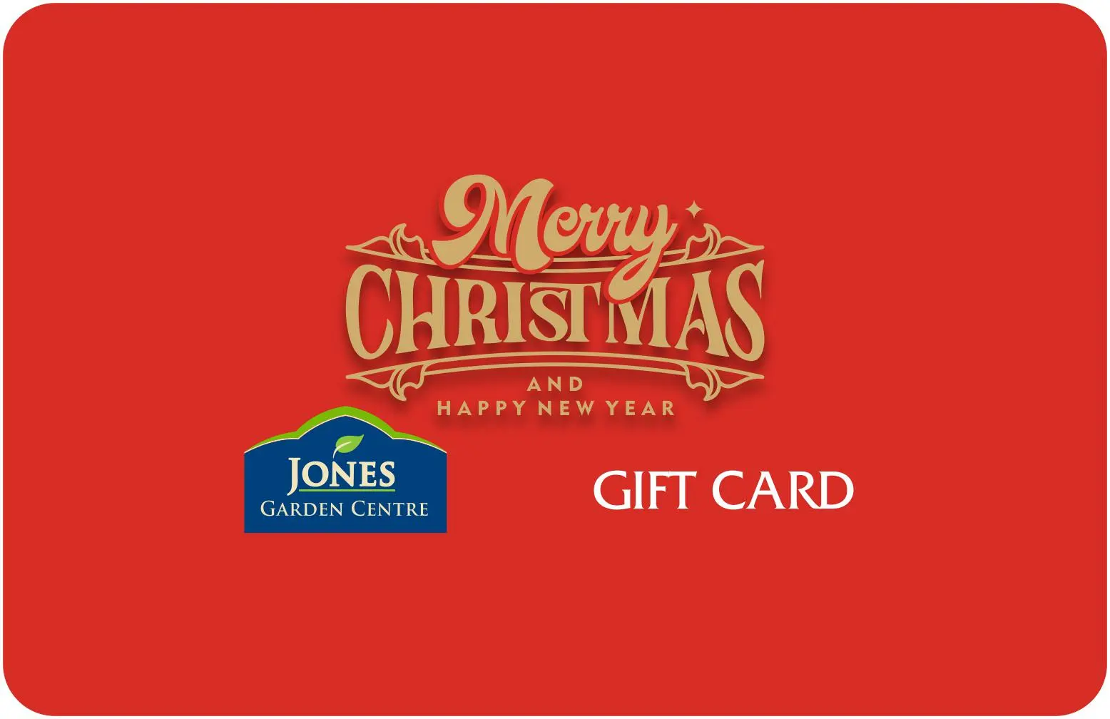 Christmas Gift Card 200 Jones Garden Centre