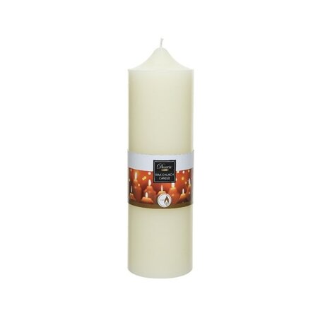 Church candle H25.00cm ivory - image 1