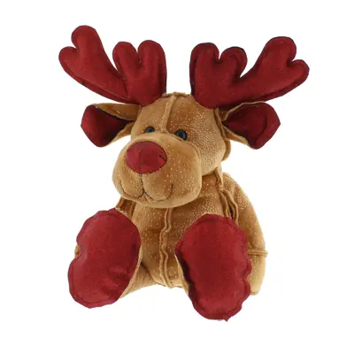 CN 17Cm Plush Brown Reindeer
