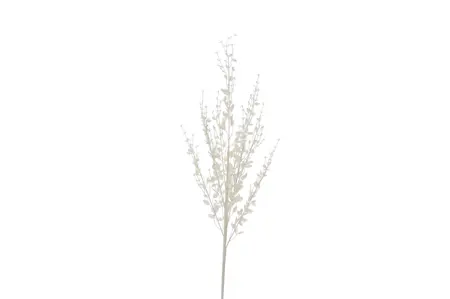 CN 94Cm White Glitter Stem