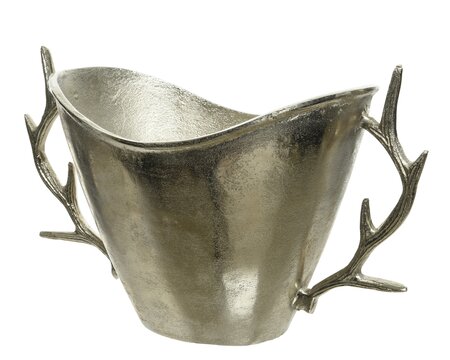 CN Wine Cooler Aluminium Antlers Silver