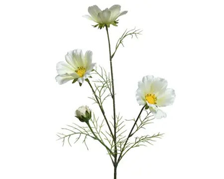 Coreopsis On Stem Polyester H64.00cm white - image 1