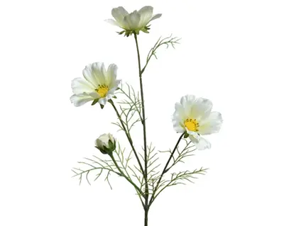 Coreopsis On Stem Polyester H64.00cm white - image 1