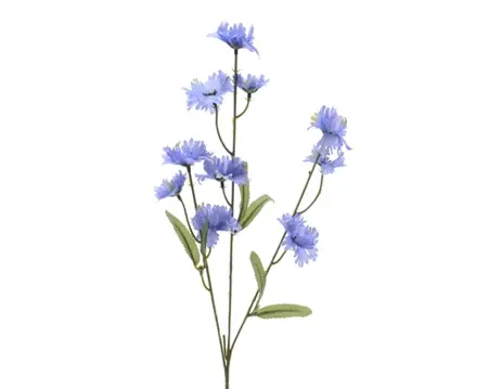 Cornflower Cornflower On Stem Polyester H55.00cm purple
