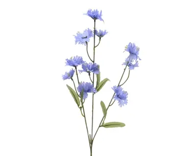 Cornflower Cornflower On Stem Polyester H55.00cm purple