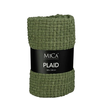 Cosenza Throw D. Green - L180Xw130Cm