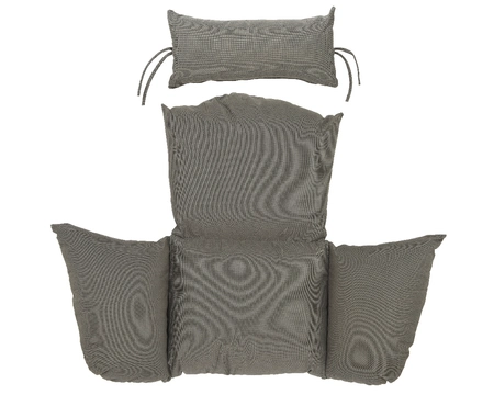 Cushion Gb Polyester Grey L100-W123-H15cm