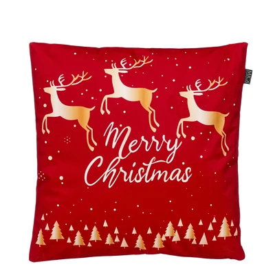 Cushion Merry Christmas Red  L45Xw45