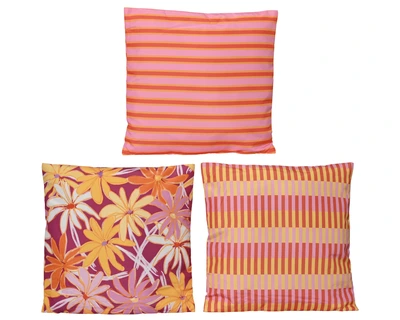 Cushion Poly Square Digital Print 4 Outdoor Asst. L.45Cm X W.45Cm