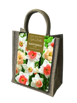 Daffodil Jute Gift Bag
