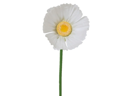 Daisy On Stem Polyester 90CmH92.00cm White