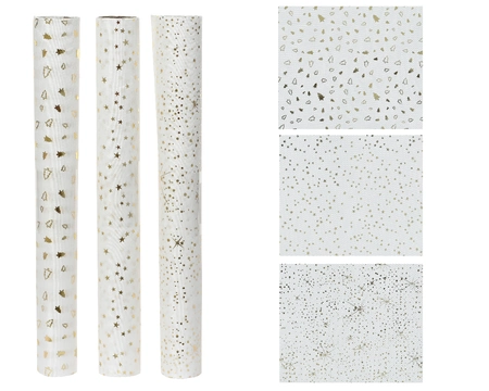 Deco Fabric Polyester white L2m