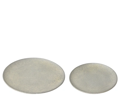 Deco Plate Iron dia29.00  Silver - image 2