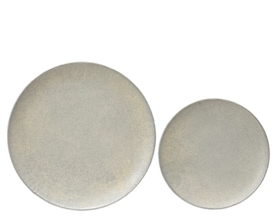 Deco Plate Iron dia39.00 Silver - image 2