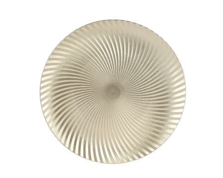 Deco Plate Pp champagne dia33 - image 1