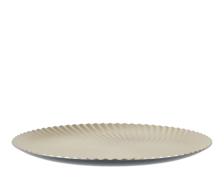 Deco Plate Pp champagne dia33 - image 2