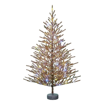Decor XMas Tree Copper WW 200L 640 Tips With Timer  H185Xd111Cm