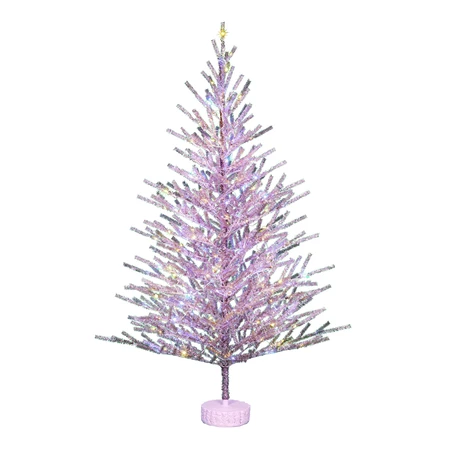Decor XMas Tree Pink WW 200L 640 Tips With Timer H185Xd111Cm